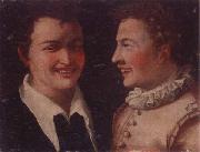 unknow artist Two laughing boys Norge oil painting reproduction